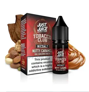 Just Juice Tobacco Club Nutty Caramel 20mg/10ml 50pg/50vg