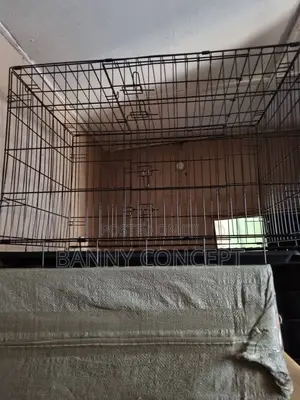 Size 4 Iron Dog Cage