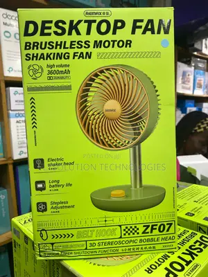 Remax Rs-Zf07 Desk Fan Brushless Motor - 3600mah