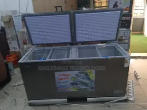Snowsea 520l Double Door Freezer - Brand New, Low-Noise Compressor