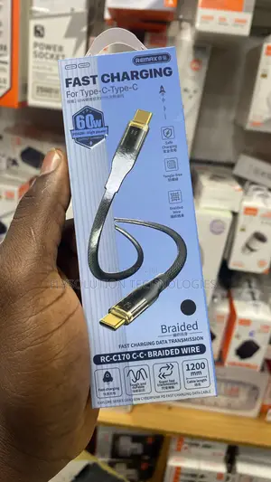 Remax Rc-C170 Series Gen2 60w Cyberpunk Pd Fast Charging Data Cable