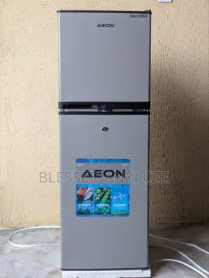 New Aeon 154l Double Door Fridge With Key Super Cooling External