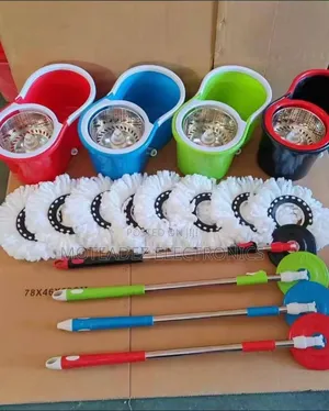 360° Adjustable Quality Spin Magic Mob With Bucket