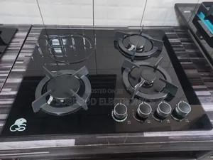 Quality Gs Inbuit Gas Electric Cooker Hob 4 Burners 3+1 (100%Copper)