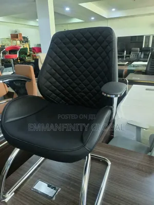 Executive Leather Visitors Chair