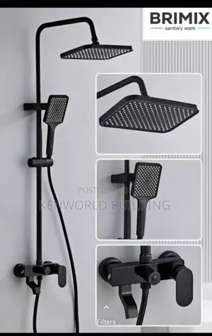 Classy Black Brimix Shower Mixer
