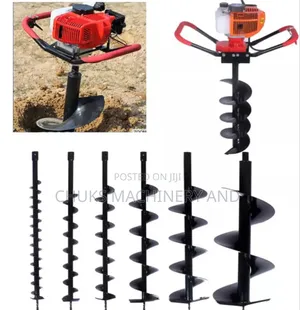 Earth Auger Drilling Machine