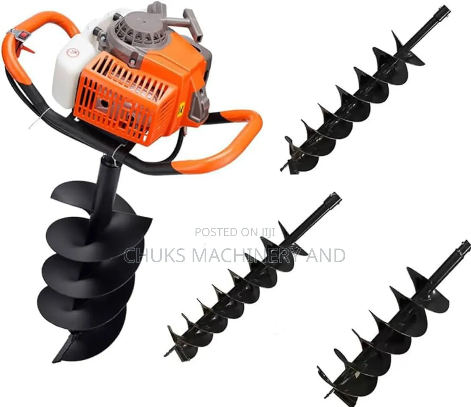 Earth Auger Drilling Machine
