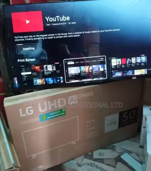 50 Inches Lg Smart Tv With Free Wall Bracket