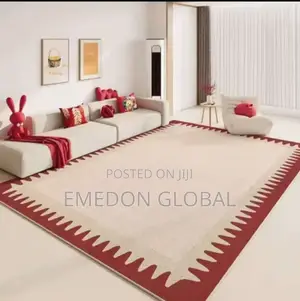 Machine-Woven Center Rug