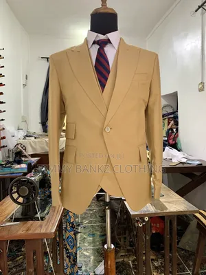 Classic Men's Carton Color Suit/Jacket
