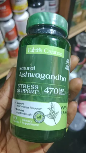 Earth's Creation Natural Ashwagandha 470mg X60 Caps