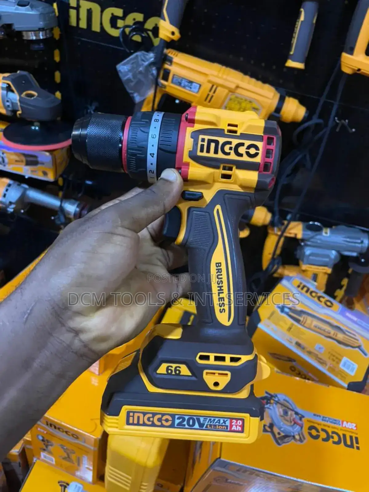 Ingco Cordless Impact Drill