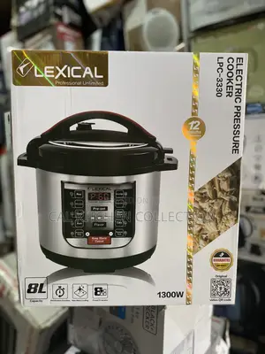 Lexical 8 Liters Electric Pressure Cooker