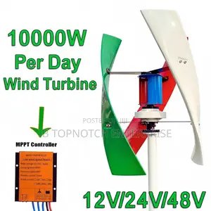 10000w Per Day Vertical Wind Turbine – Turn Every Breeze Into Power