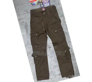 Designer Long Jeans Cargo Combat
