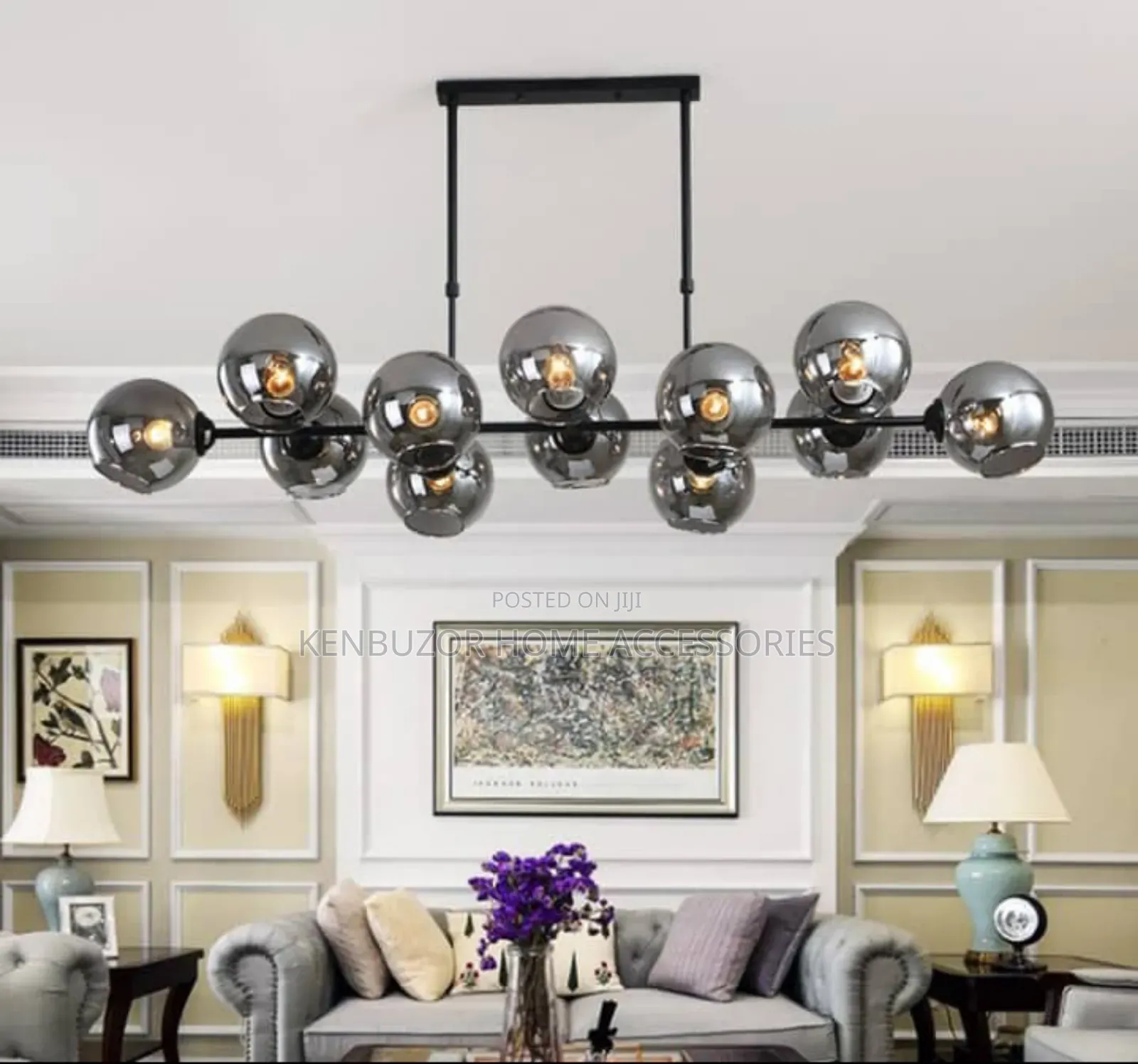 Nordic Retro Magic Bean Chandelier