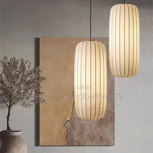 Modern Led Wabi Sabi Silk Pendant Drop Light