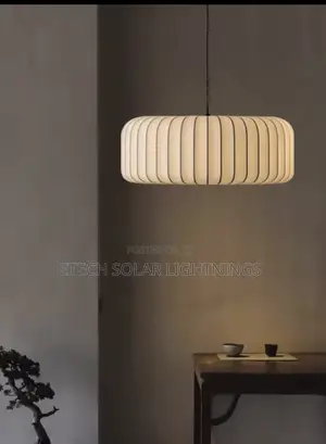 Size 500mm Luxury Led White Silk Drop Chandelier Light