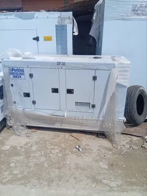 Original Perkins 30kva Soundproof Generator