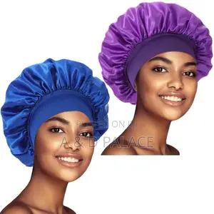 Soft Satin Sleep Cap for Women Hair Care Protection