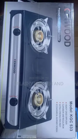 Kenwood Double Burner Gas Cooker