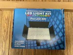 Led 800 Pro Professional Photo Video Led
Light Kit