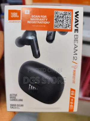 JBL Wave Beam 2 Bluetooth Earbuds Anc