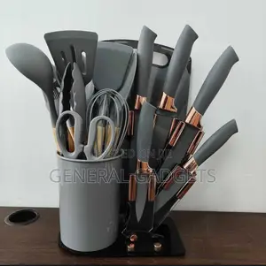 Silicon Kitchen Utensils Cooking Set