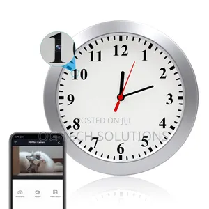 Wifi Hidden Spy Camera Wall Clock