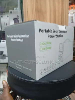 Portable Solar Generator, Power Station 220w/300w, 110v/300w