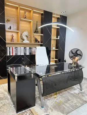 Executive Glass Office Desk