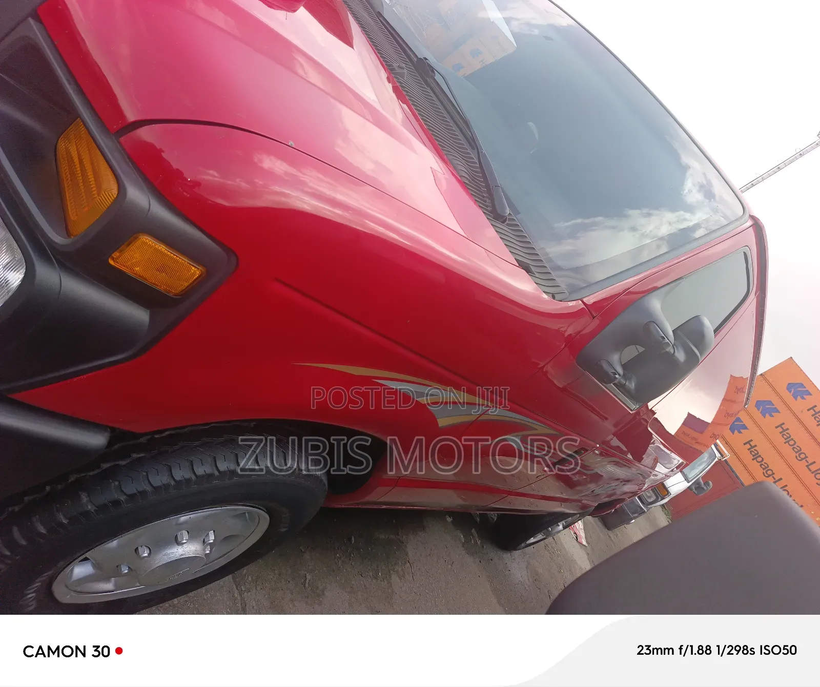 Ford E250 2012 Red