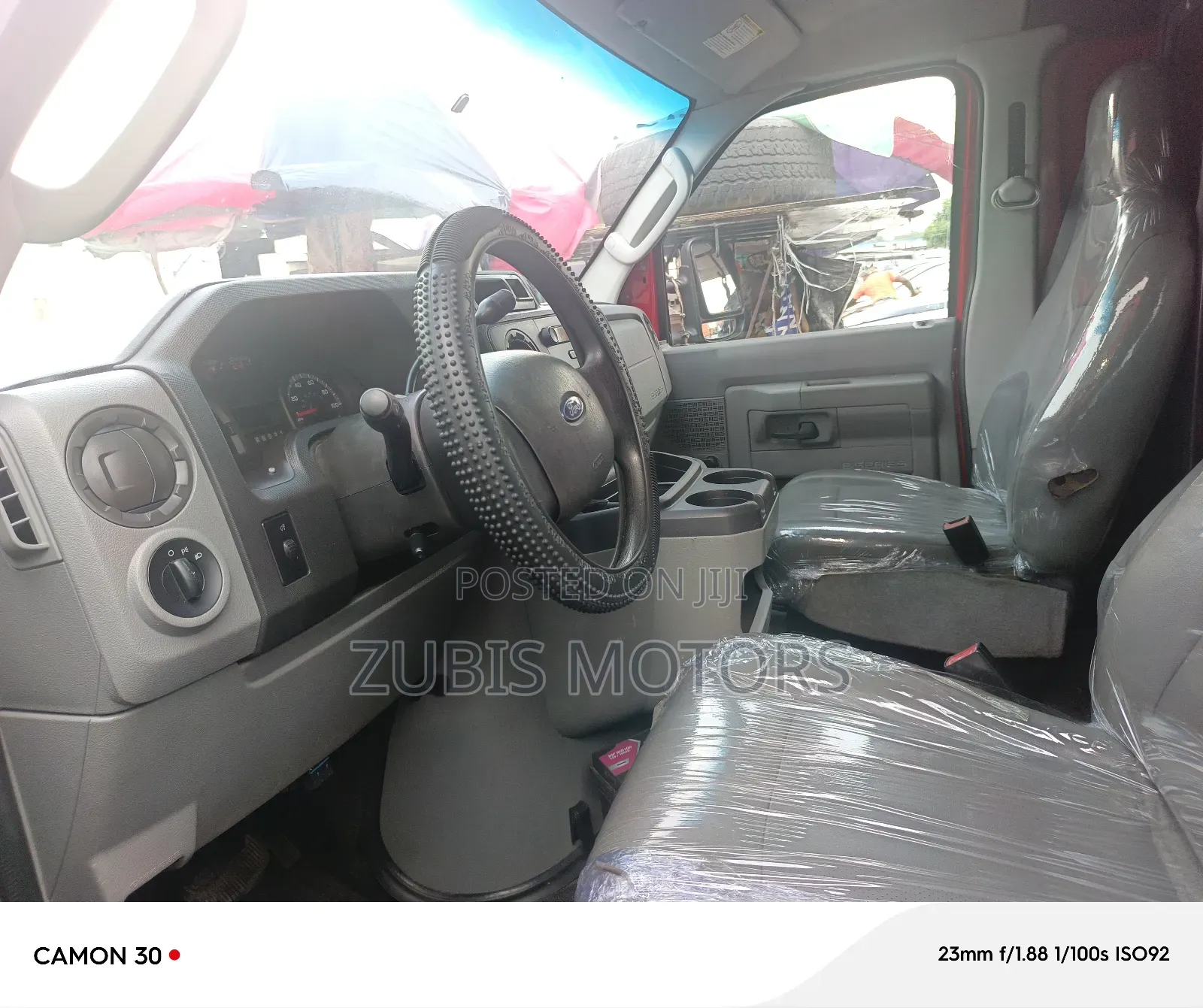 Ford E250 2012 Red