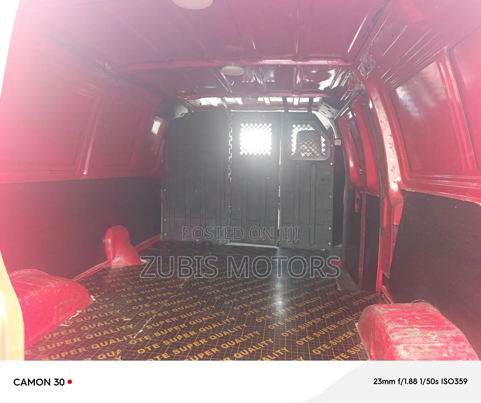 Ford E250 2012 Red