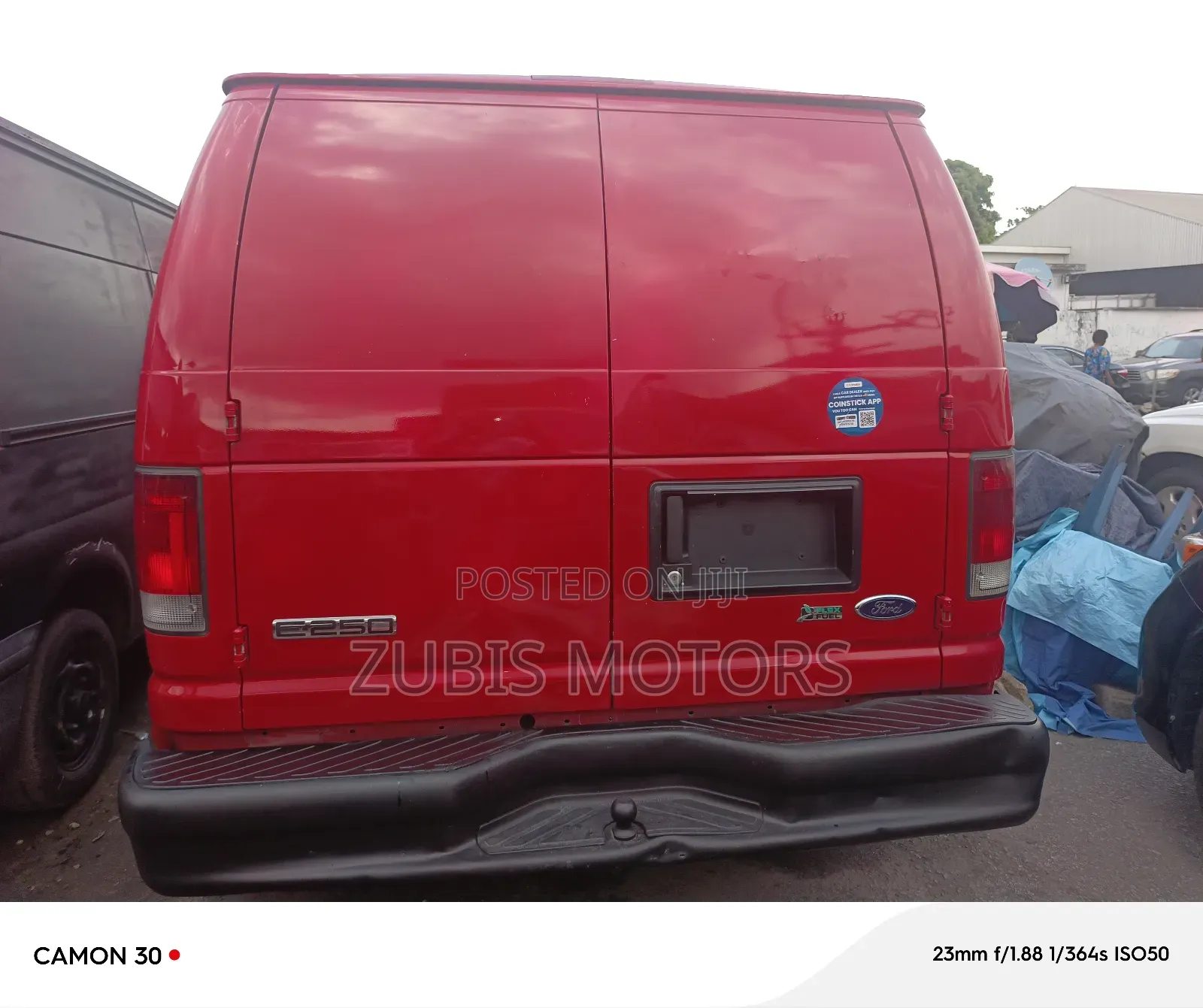 Ford E250 2012 Red