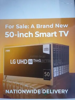 50 Inches Smart Tv With Bluetooth Google and Netflix