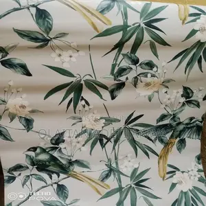 Cleanable Non Woven Floral Wallpaper