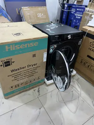 Hisense 12/8kg Wm5s1245bb-Wd Automatic Machine With Quick Wash Mode