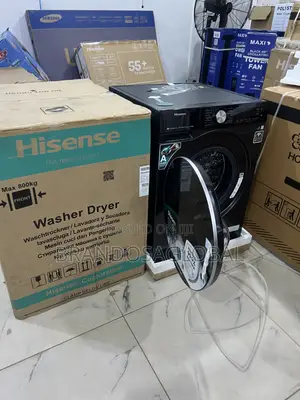 Wm5s1245bb-Wd Hisense 12kg Washer + 8kg Dryer With Hygienic Steam Wash