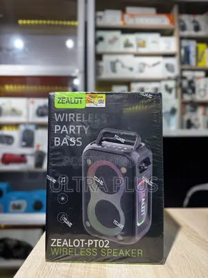 Zealot Pt02 60w High Power Subwoofer Bluetooth Speaker With 8000mah