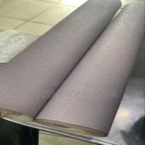 Grey Textured Cleanable Modern Wallpaper