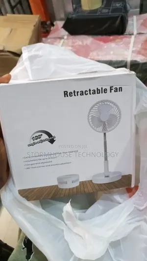 Extendable 180° Fan