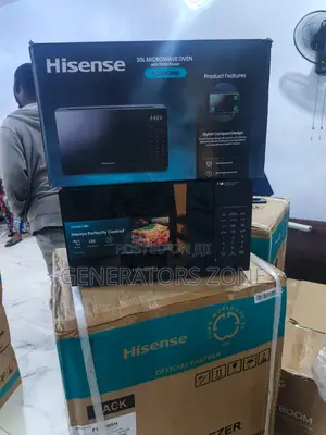 H20mobs6 Hisense 20l Black Counter Microwave