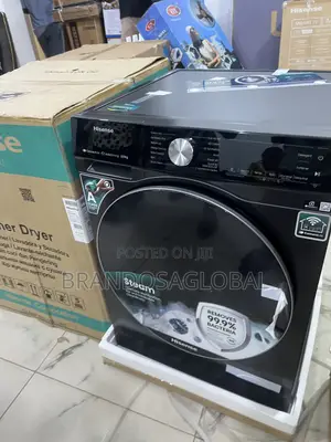 Hisense 12kg/8kg Frontloader Wm5s1245bb-Wd With Anti-Bacteria Wash
