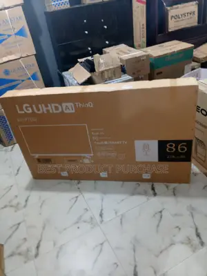 Lg 86up7550 86" Ultra Hd Led Tv – Bluetooth, Wifi, 3 Hdmi – Factory