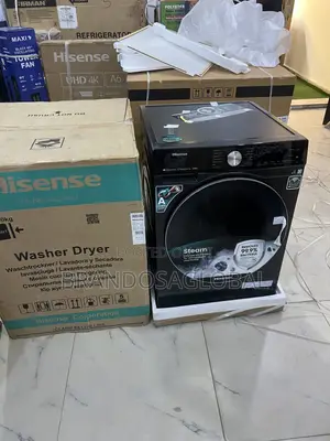 Hisense Wm5s1245bb-Wd Inverter Washer Dryer With Stainless Steel Drum