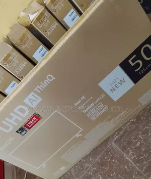50inches Smart New Television With 2 Years Warranty