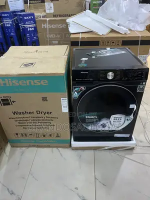 Hisense Wm5s1245bb-Wd 12/8kg With Intelligent Water Level Control