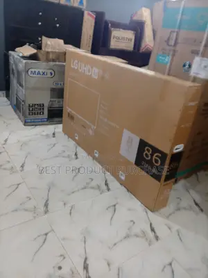 Brand New Sealed Lg 86" Smart Tv – 5-Year Webos Update Promise